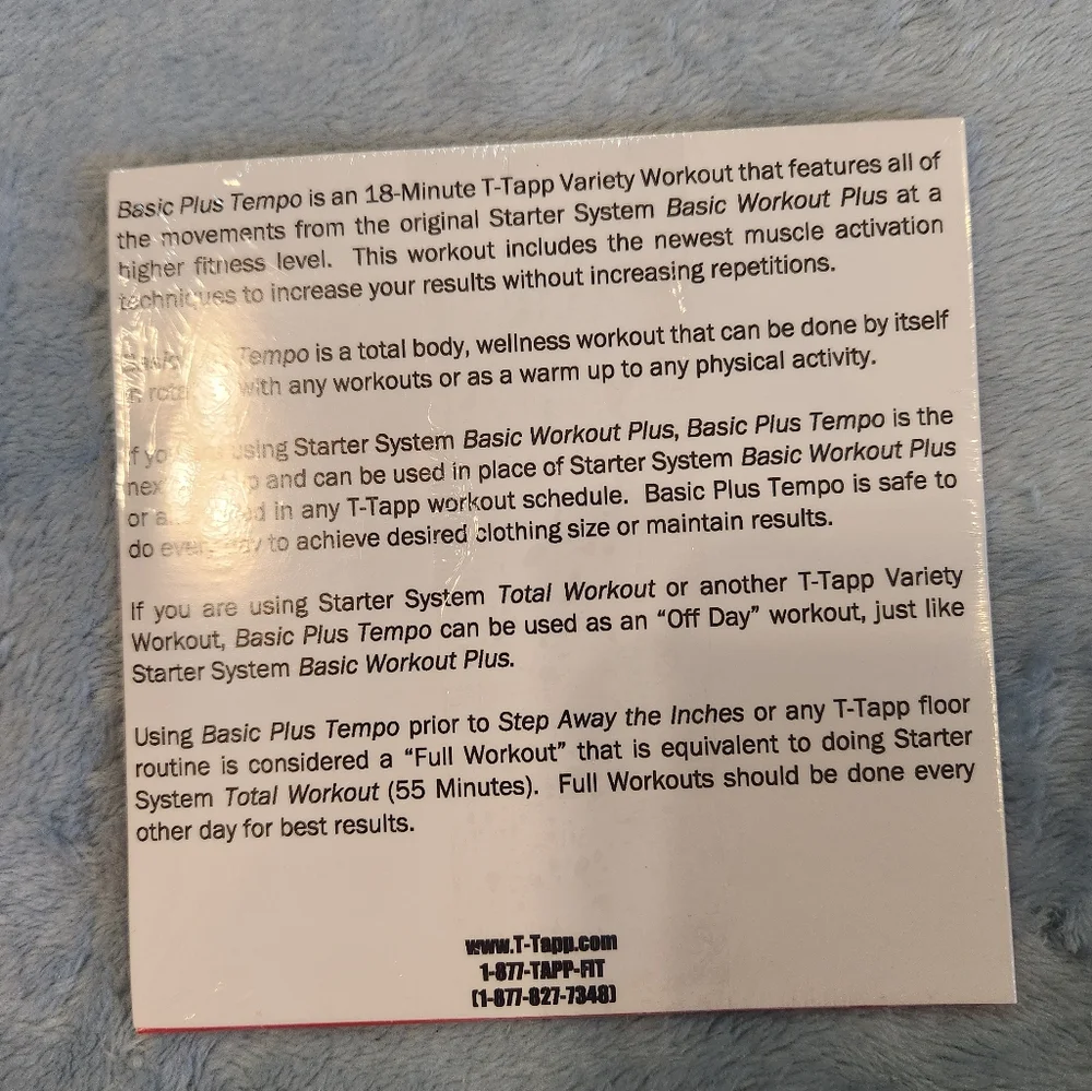 T-Tapp Basic Workout Plus - Picture 6 of 10